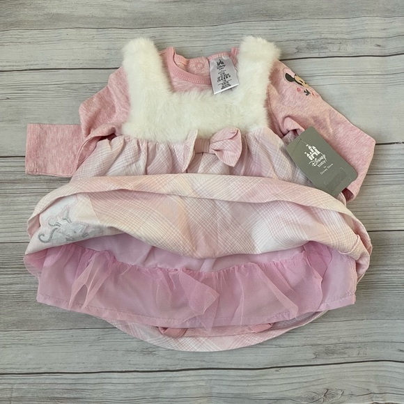 NEW! Disney Baby 2piece Minnie Mouse Dress - Picture 8 of 9